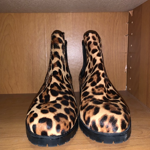 Nine West cheetah print boots - Picture 2 of 5